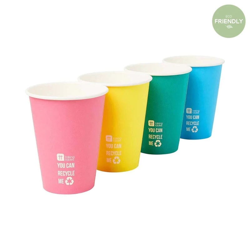 Eco Rainbow Paper Cups