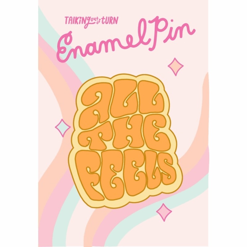 Enamel Pin - All The Feels