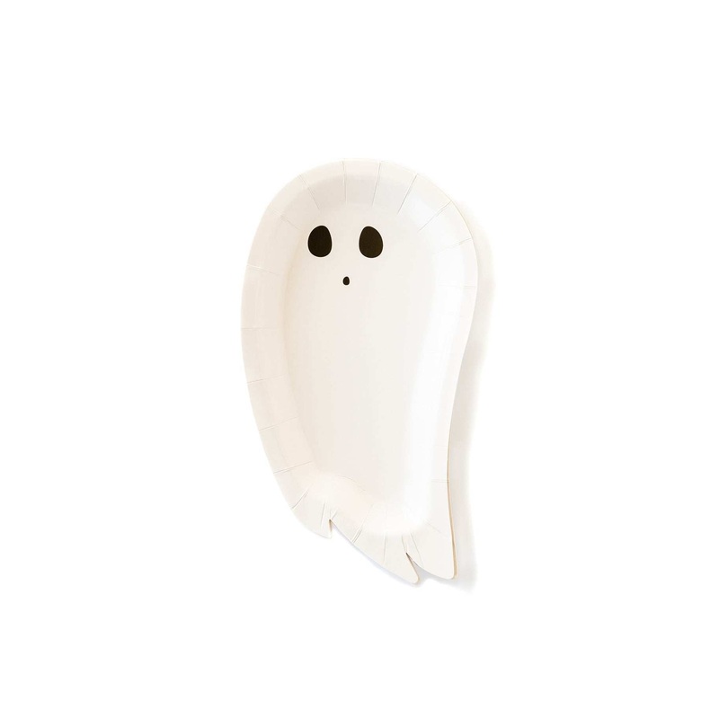 Happy Haunting Ghost Shaped Plate