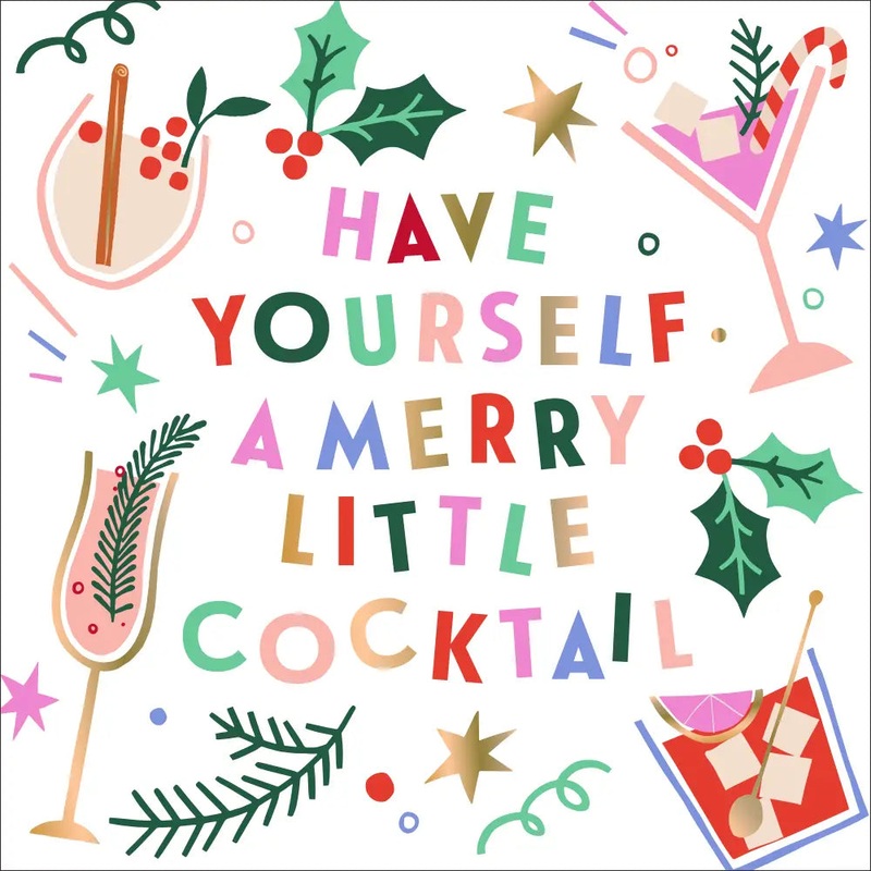 Merry Little Cocktail Napkin