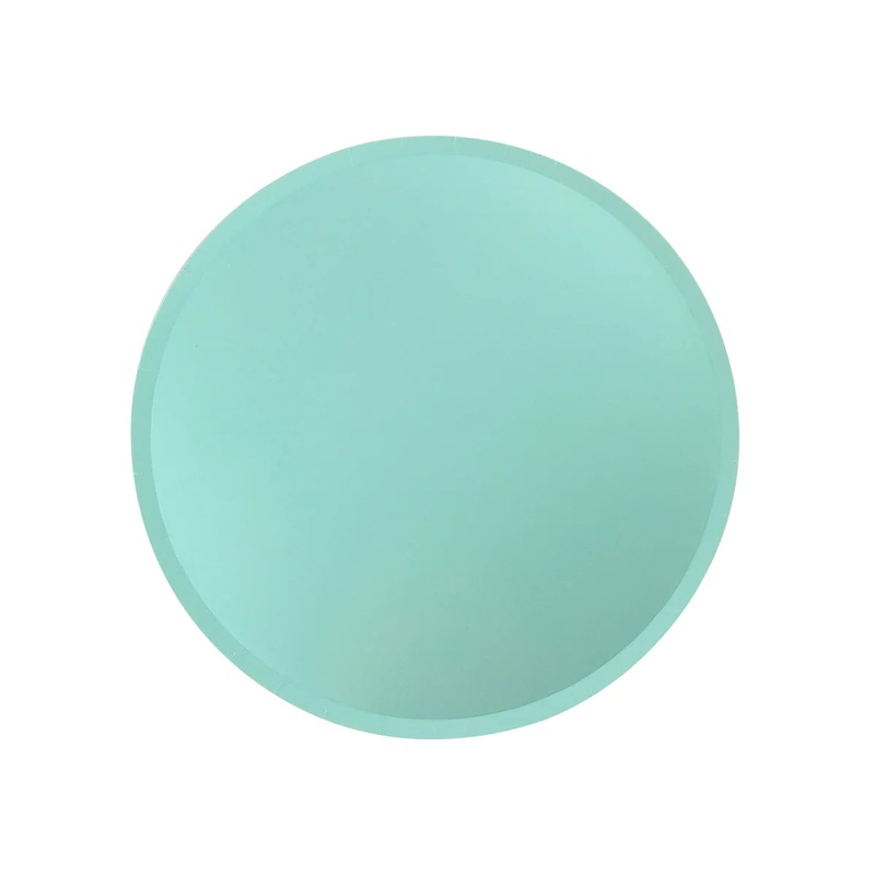 Party Plates - Arctic Blue Paper Plates