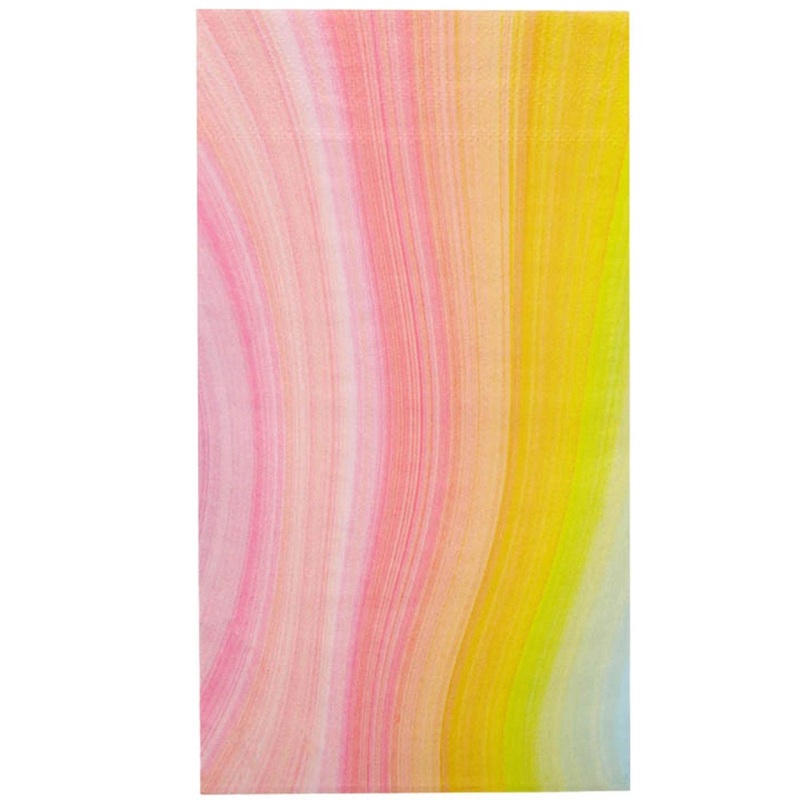 Rainbow Swirl Guest Napkin