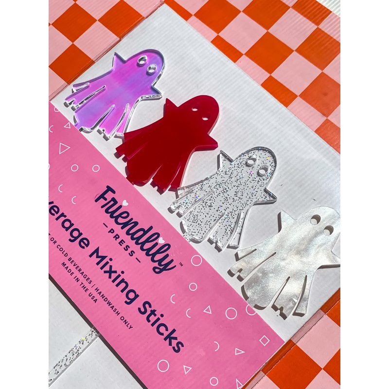 Spooky Ghost Mixing Sticks