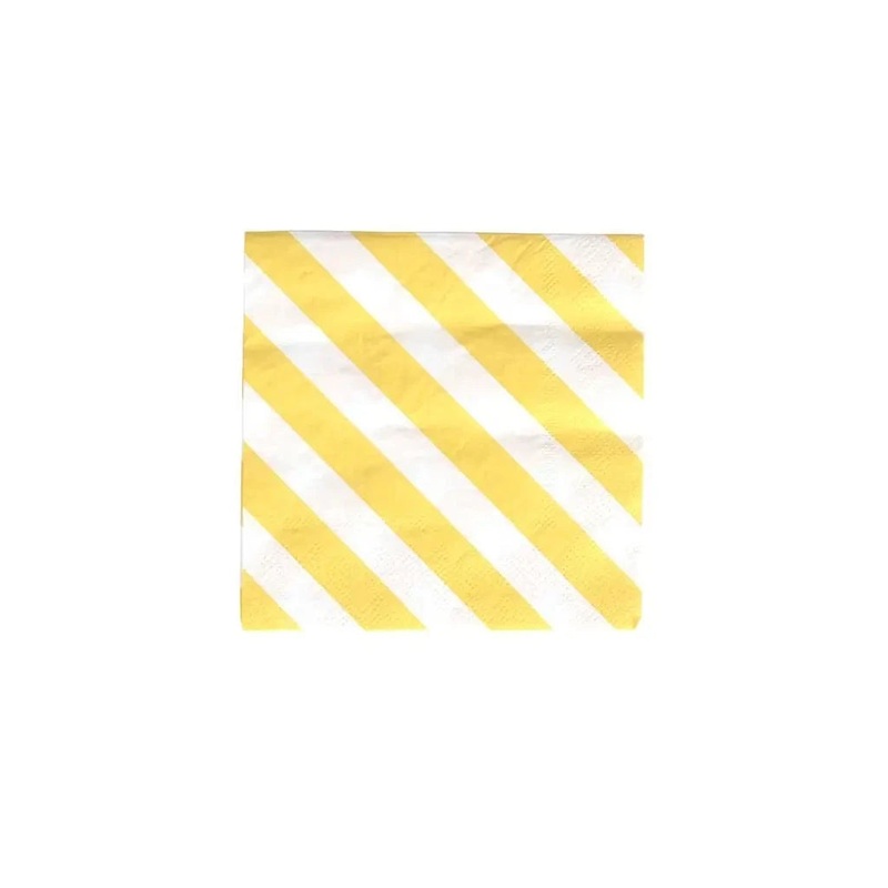Striped Cocktail Napkins Happy Stripes