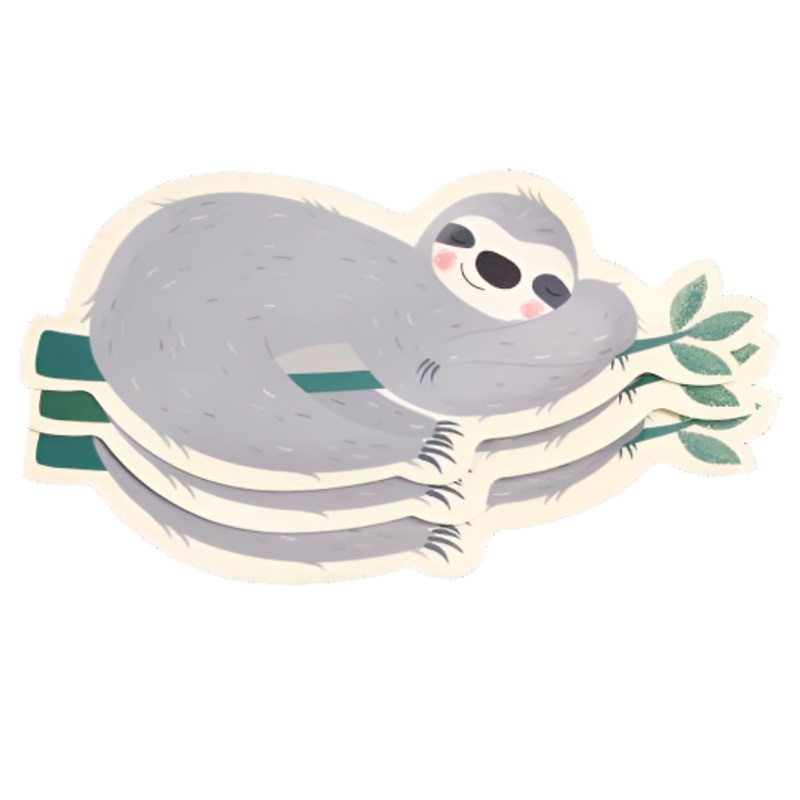 Sydney The Sloth Platters
