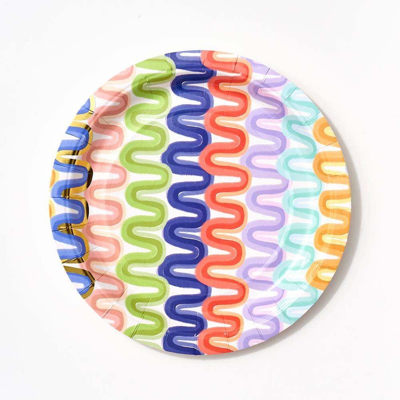 Wavy Lines Small Plate