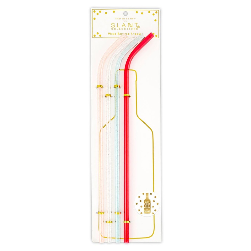 Whole Bottle Straws - Christmas