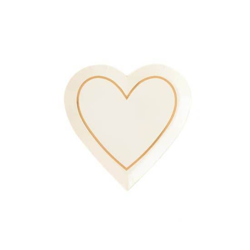 Bride to Be Heart 7" Plates