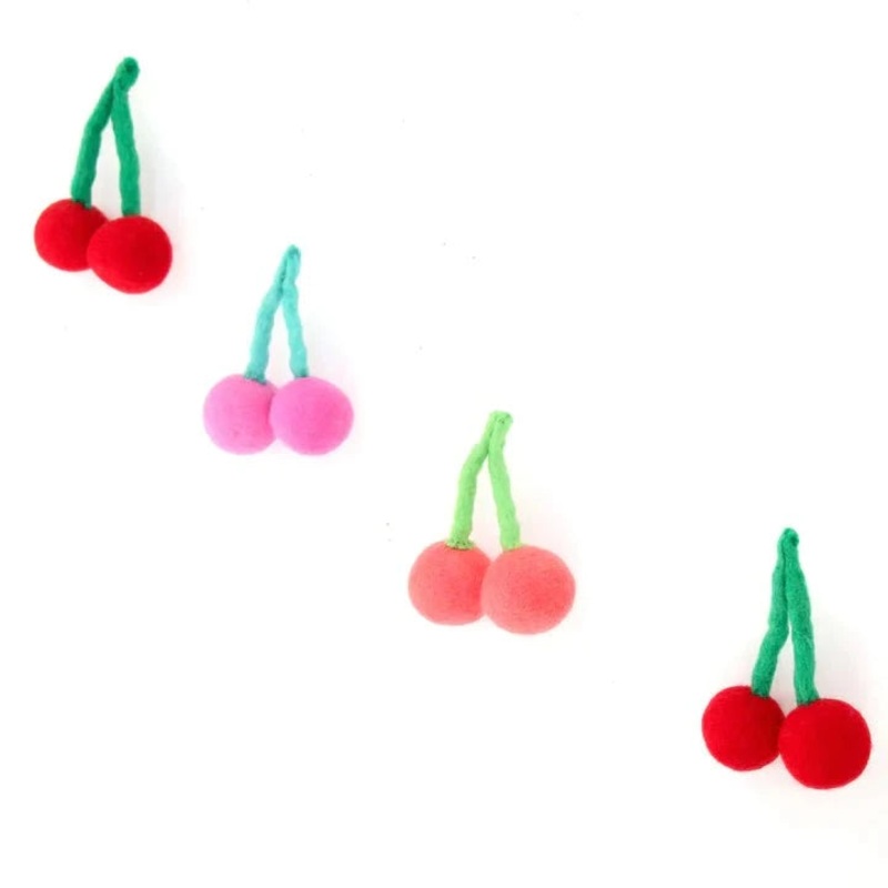 Cherry Felt Garland