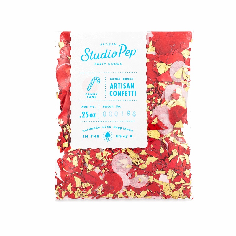 Confetti - Candy Cane Artisan Confetti