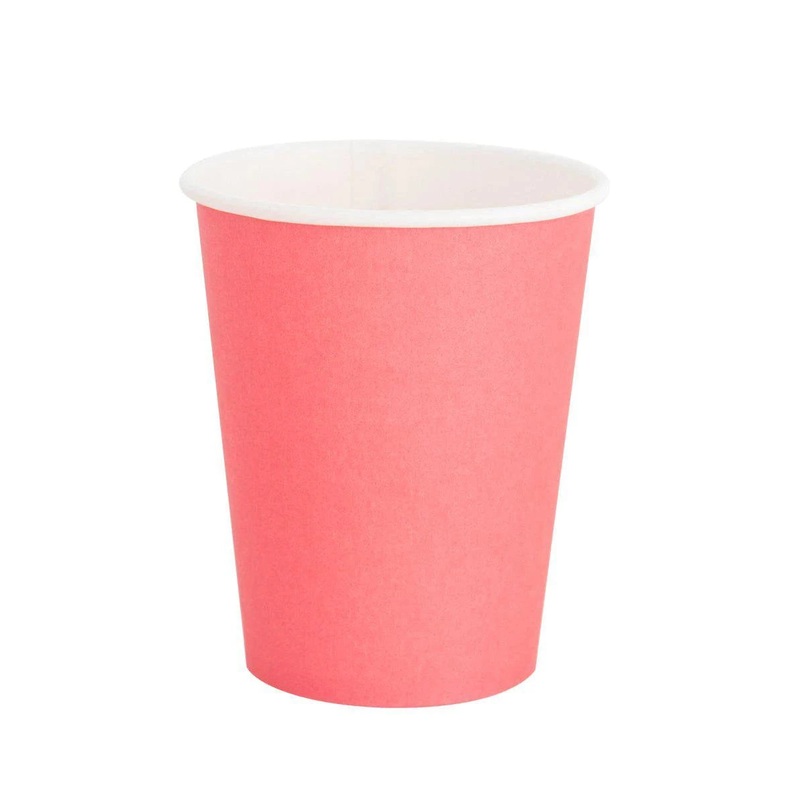 Coral Paper Cup