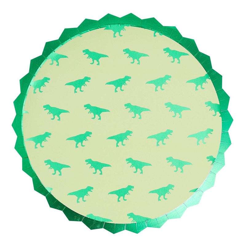 Dinosaur Plates - Green