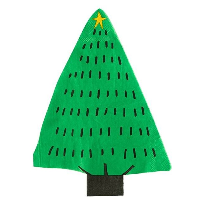 Holiday Tree Napkin