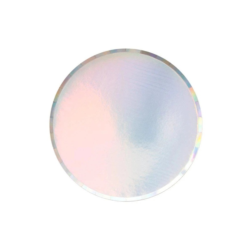 Iridescent Plates - 7 inch