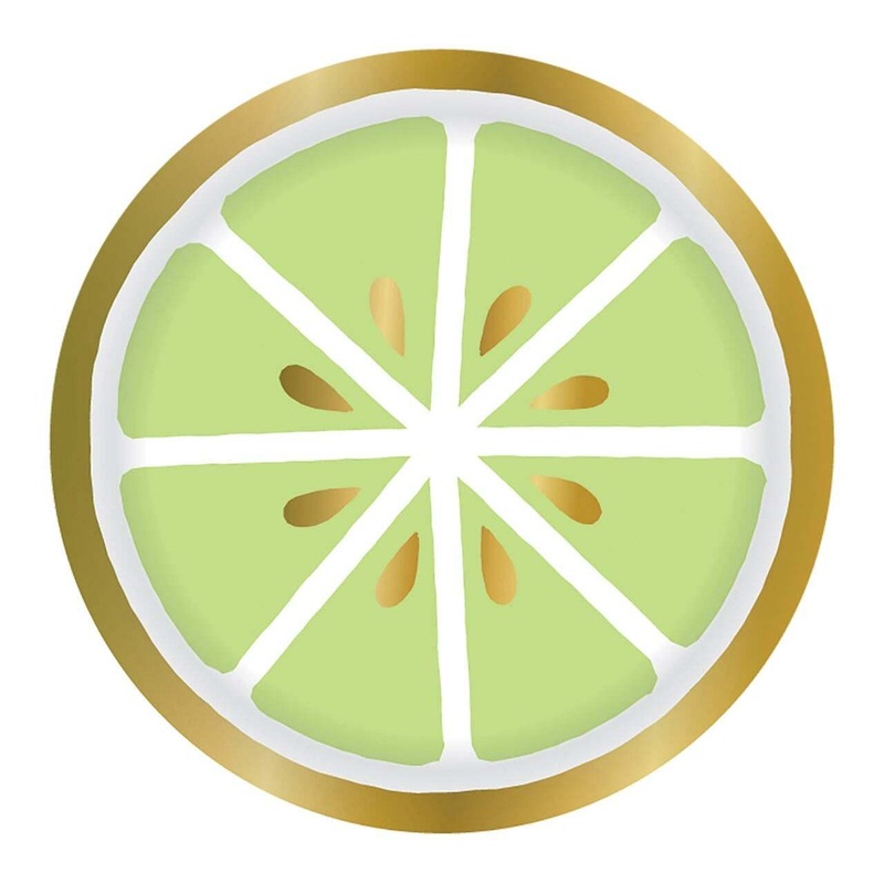 Lime Paper Plates