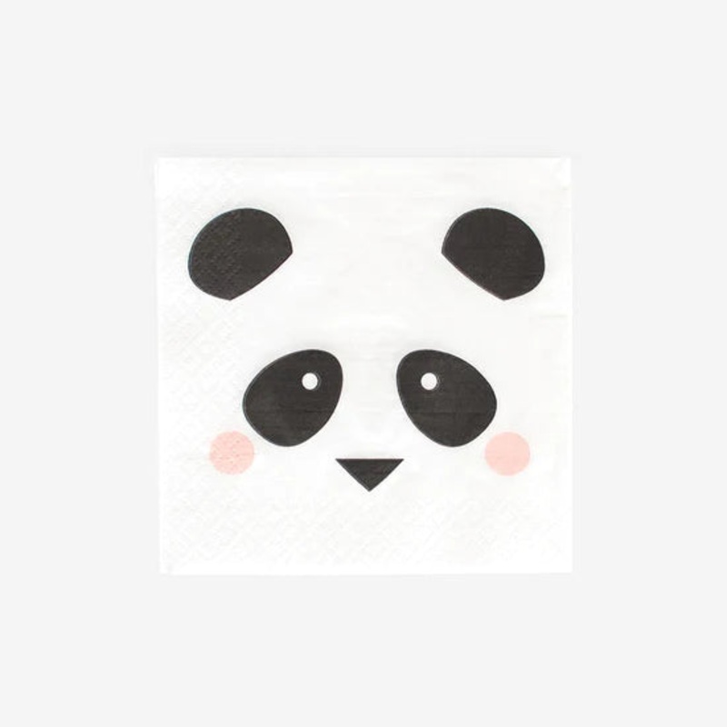 Mini Panda Napkins