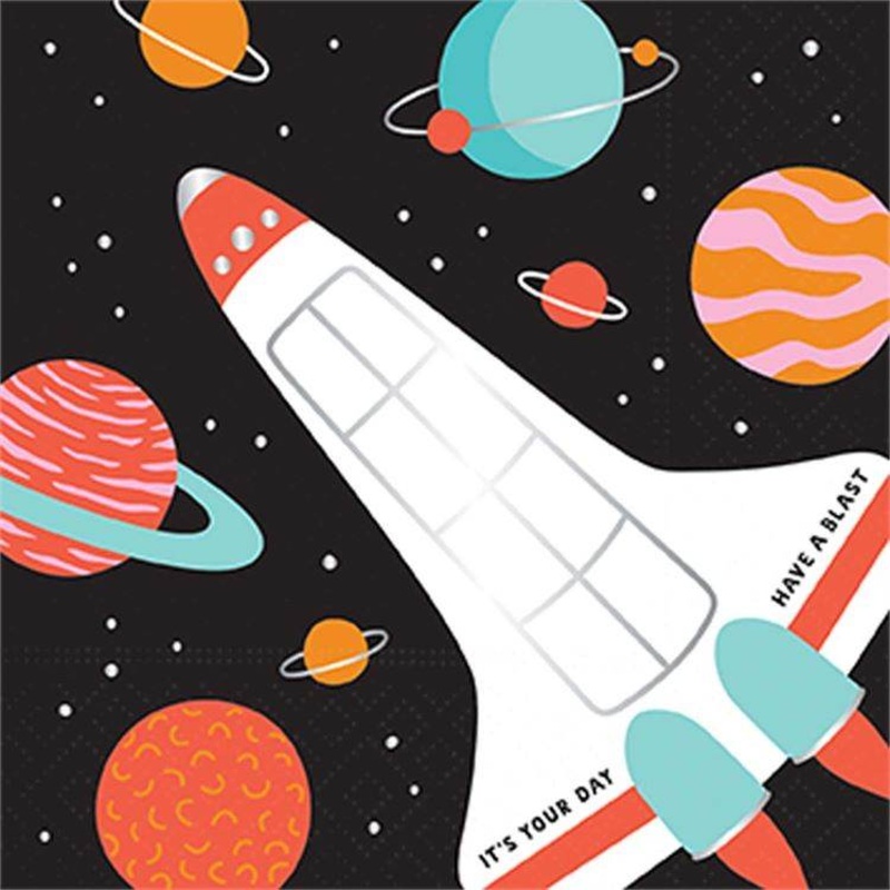 Outer Space Adventure Napkin