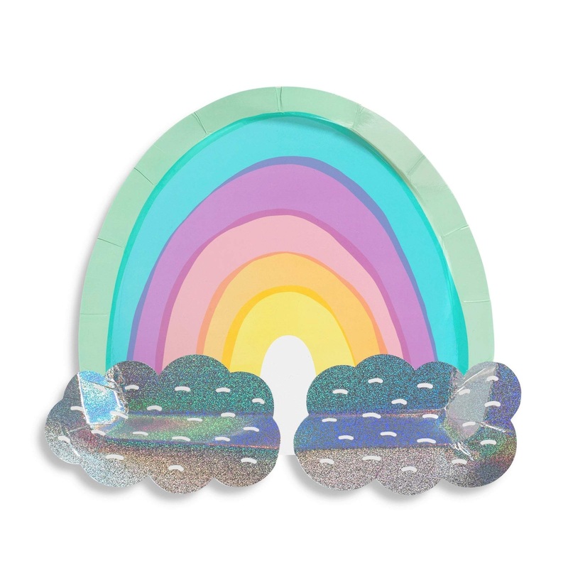 Over the Rainbow Dinner Plates