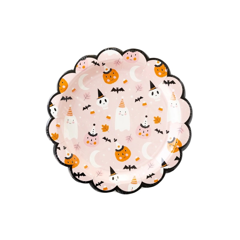Party Ghosts Paper Plate