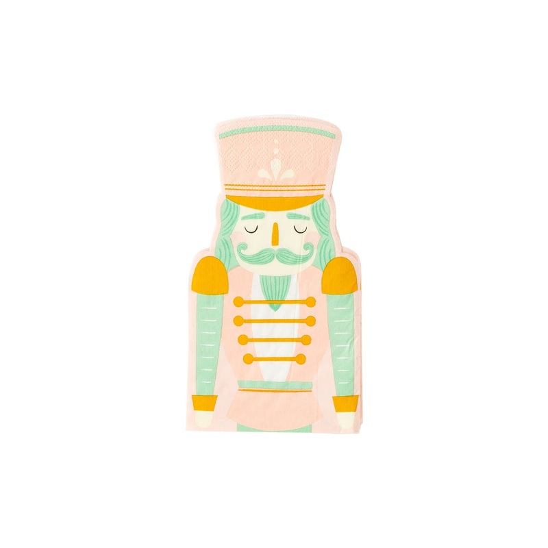 Pink Nutcracker Shaped Guest Towel Napkin