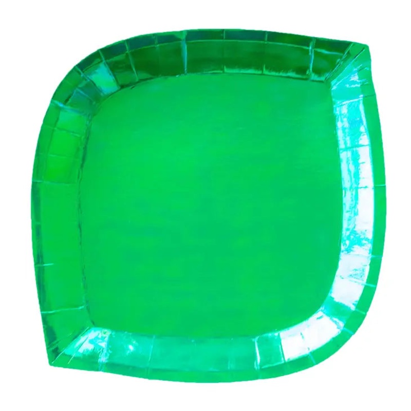 Posh Emerald City Plates