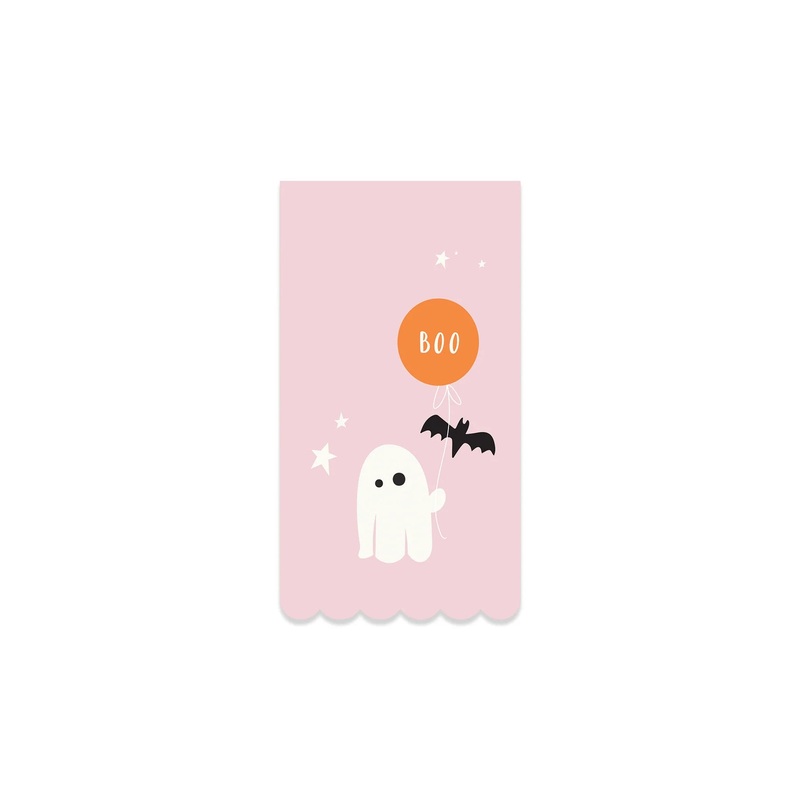 Scallop Boo-loon Guest Napkin