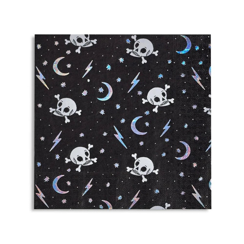 Skull and Bones Large Napkins
