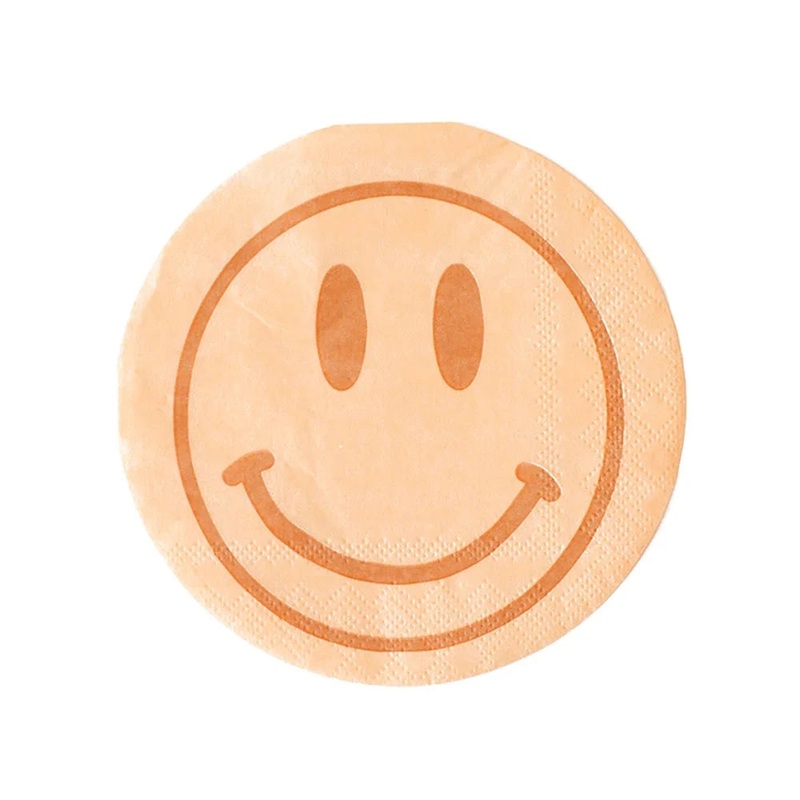 Smile Beverage Napkins
