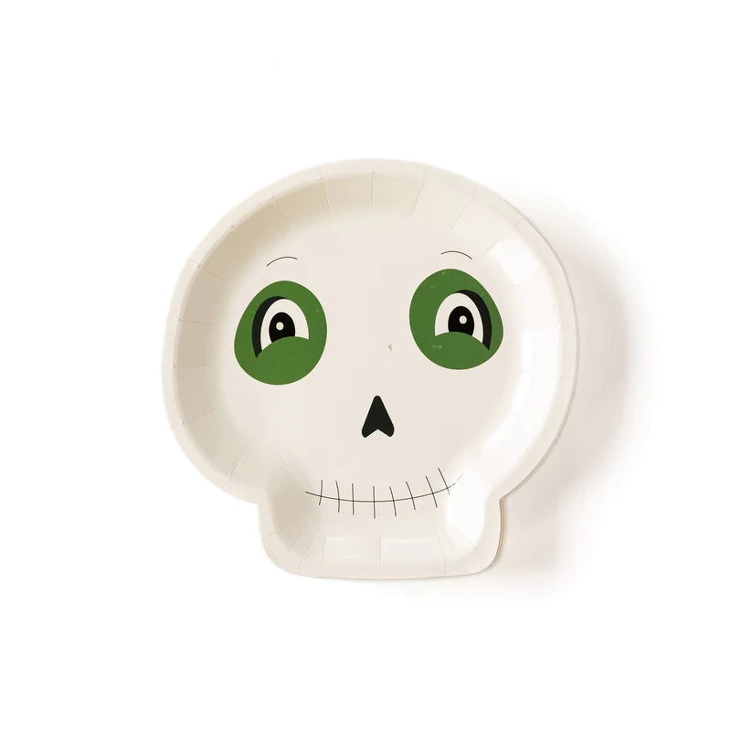 Smiling Skeleton Plate