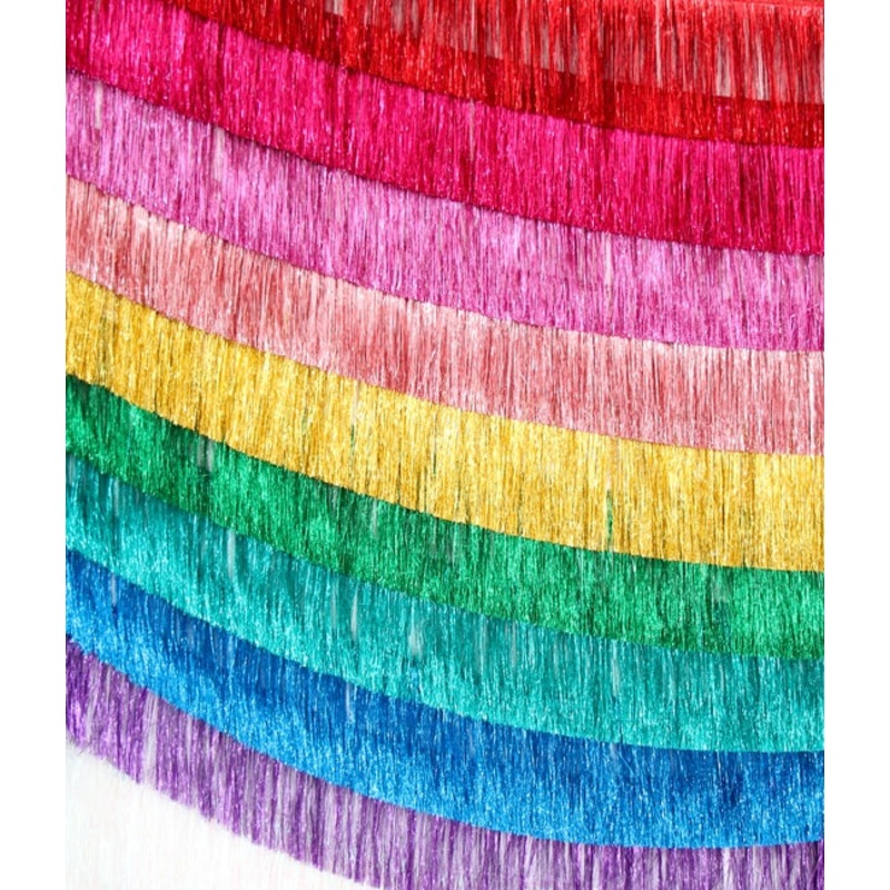 Tinsel Fringe Streamer Garland