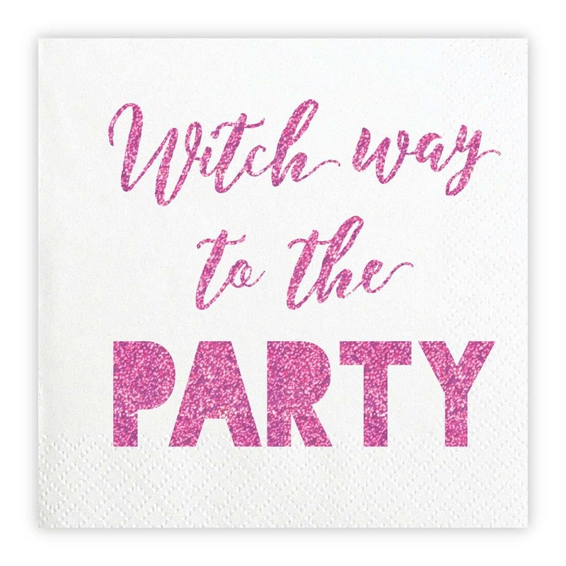 Witch Way to the Party Beverage Napkins