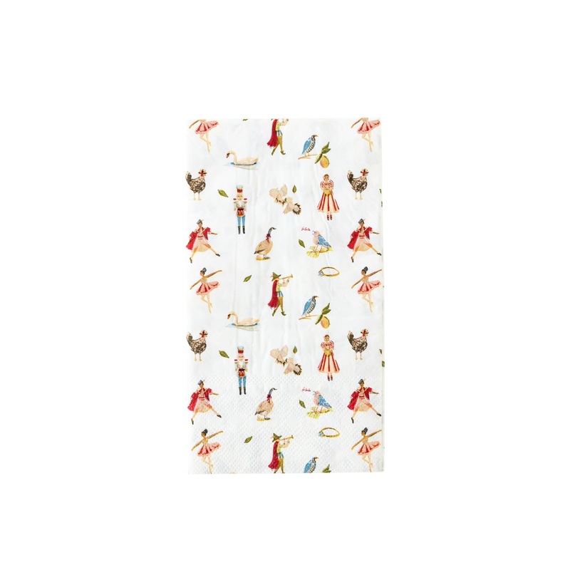 12 Days of Christmas Paper Dinner Napkin