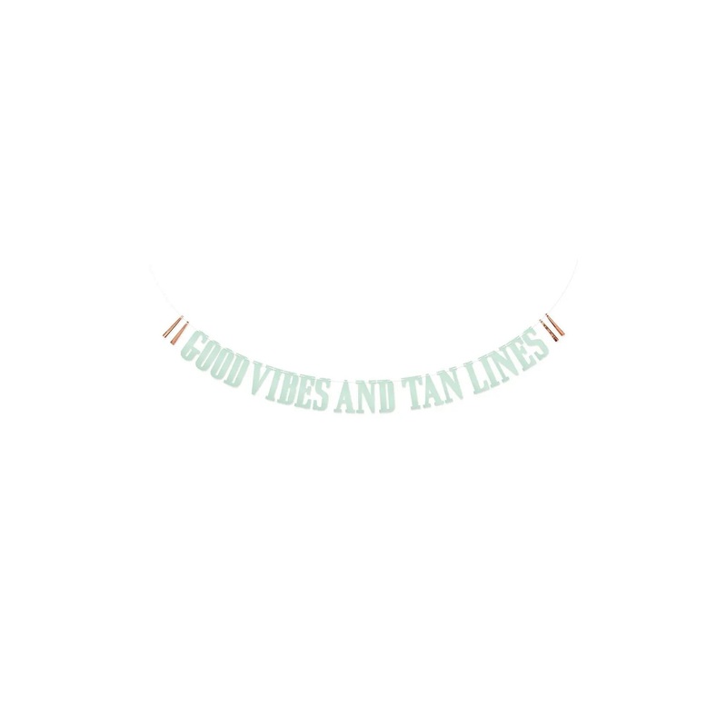 Bachelorette Party Banner - Good Vibes