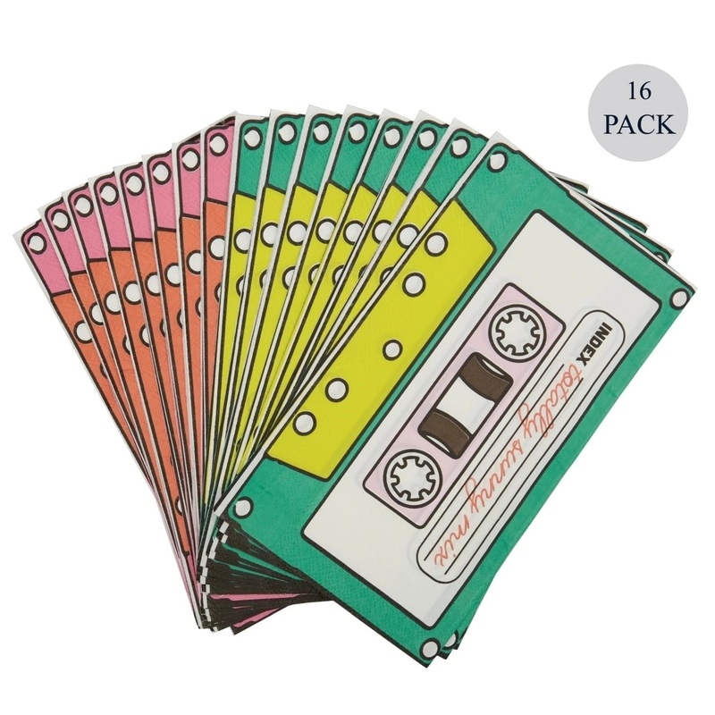 Cassette Tapes Guest Napkins