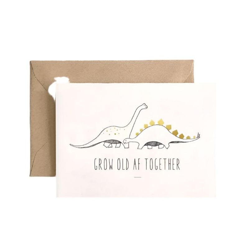 Grow Old AF Together Card