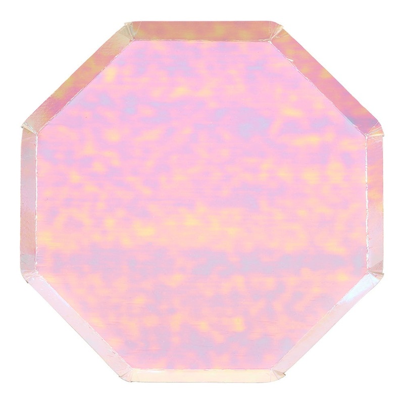 Iridescent Dinner Plates
