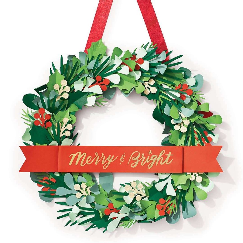 Merry & Bright Wreath Craft Kit