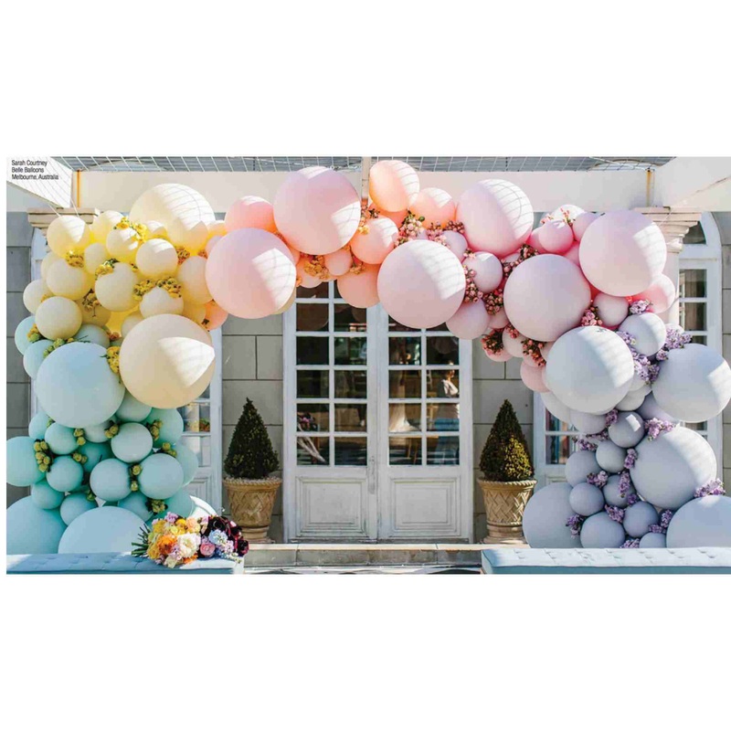 Pastel Matte Chalk Latex Balloon Garland Kit
