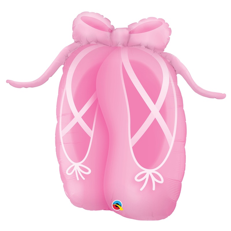 Pink Ballet Shoes Balloons | 35 Inch