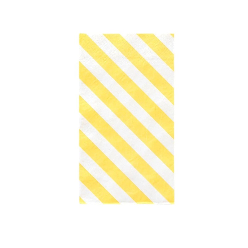 Striped Dinner Napkins Happy Stripes