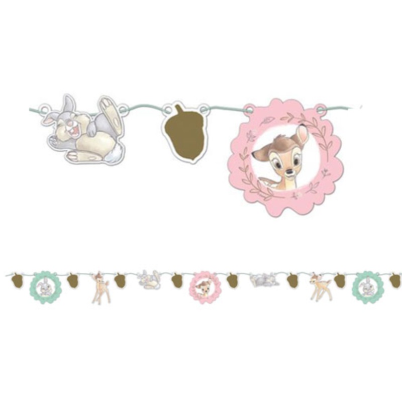 Bambi Paper Birthday Banner