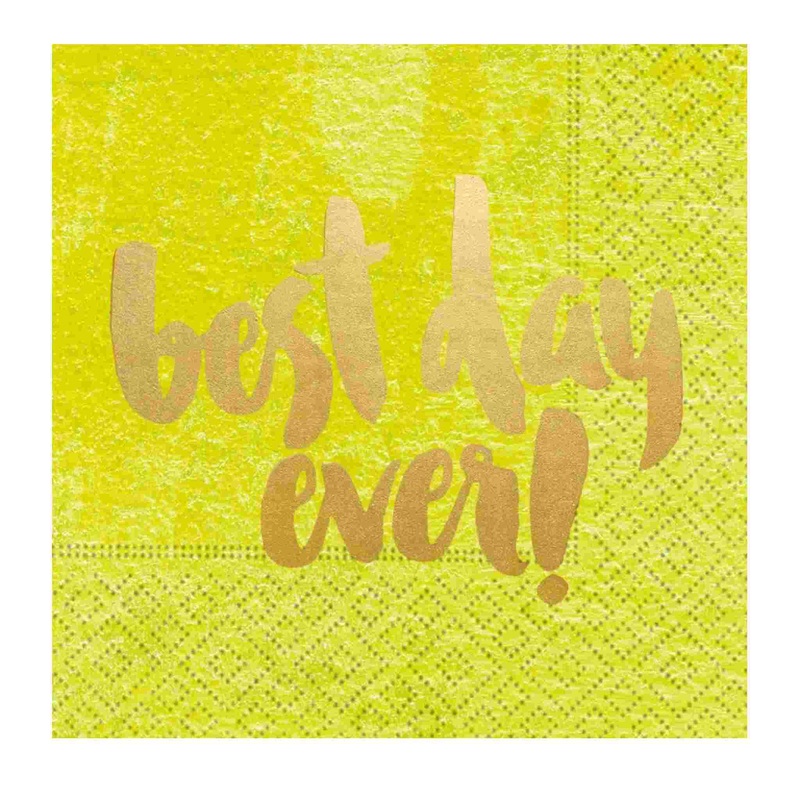 Best Day Every Cocktail Paper Napkins | Set 16