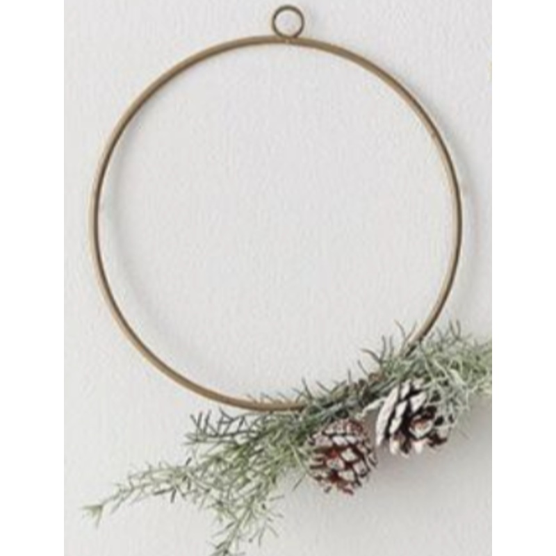 Gold Metal Hoops | Package of 2