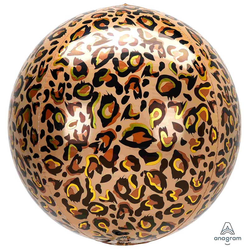 Leopard Animal Print Orbz Balloons | 15 INCH