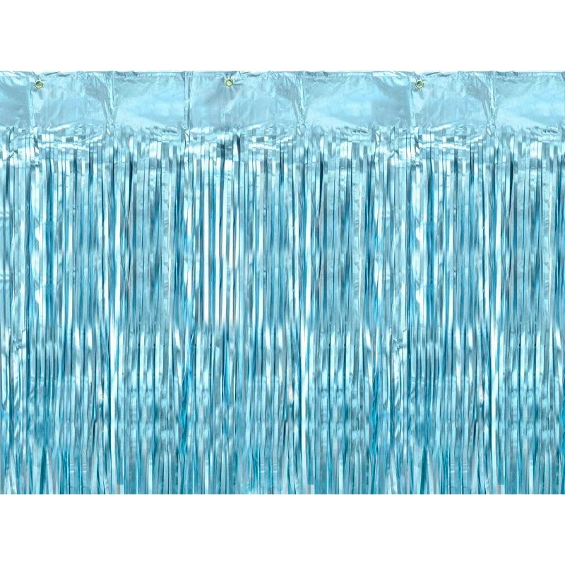 Curtain, Foil Pale Blue