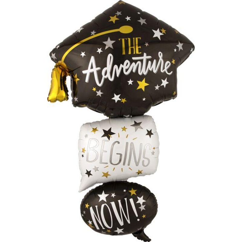 Grad Cap Bubbles 61"