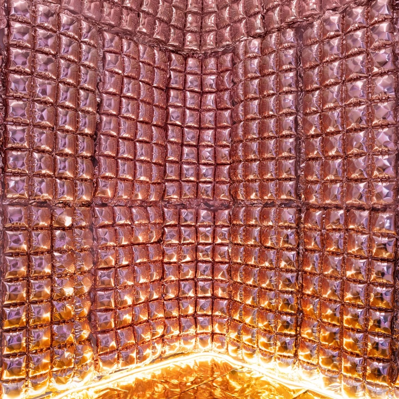 Backdrop, Foil Balloon, Rose Gold