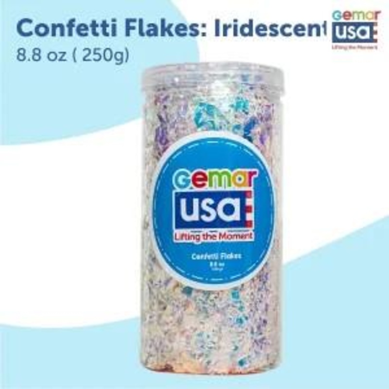 Confetti Jar-Iridescent Flake