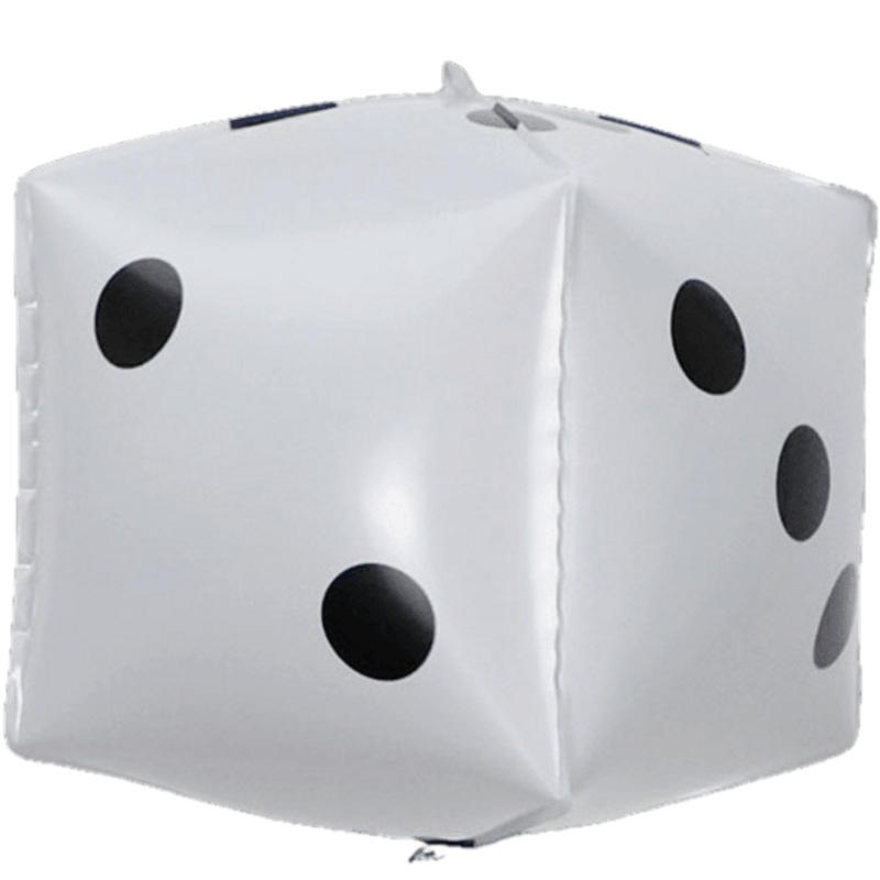 Die Dice White 24"
