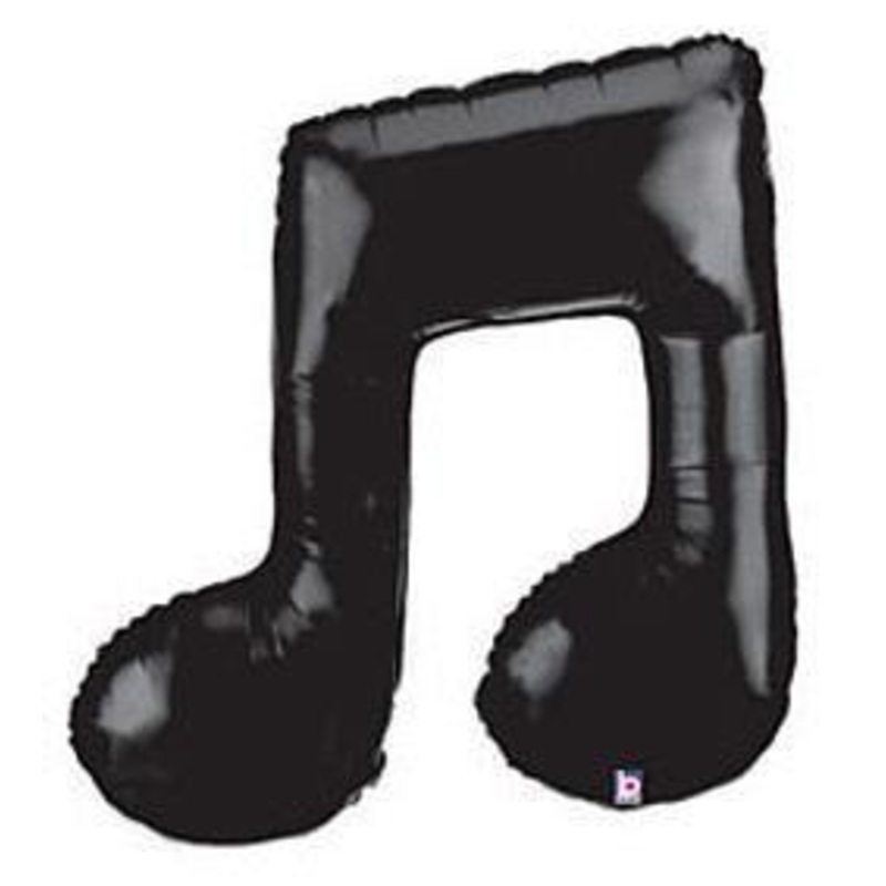 Black Double Music Note